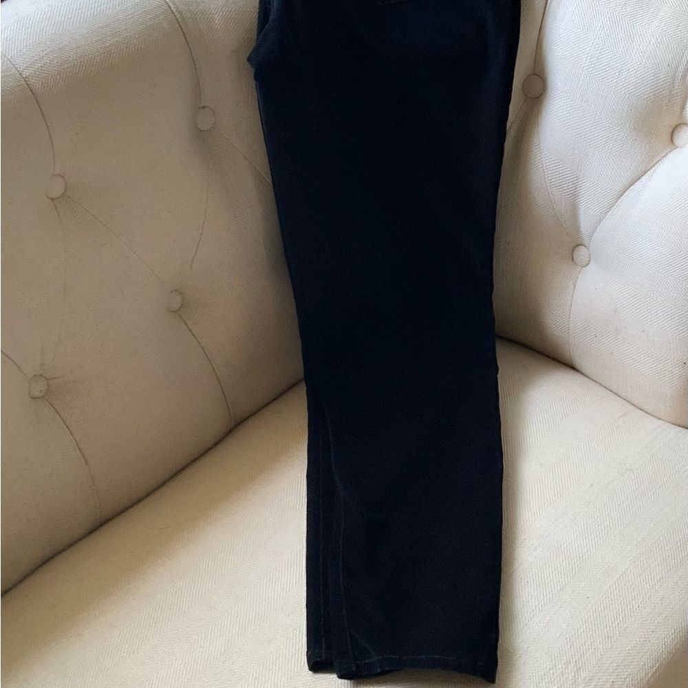 GAP 1969 Black Wash Soft Corduroy Stretch Denim Women’s Legging Jeans NWOT 32R - Picture 10 of 15